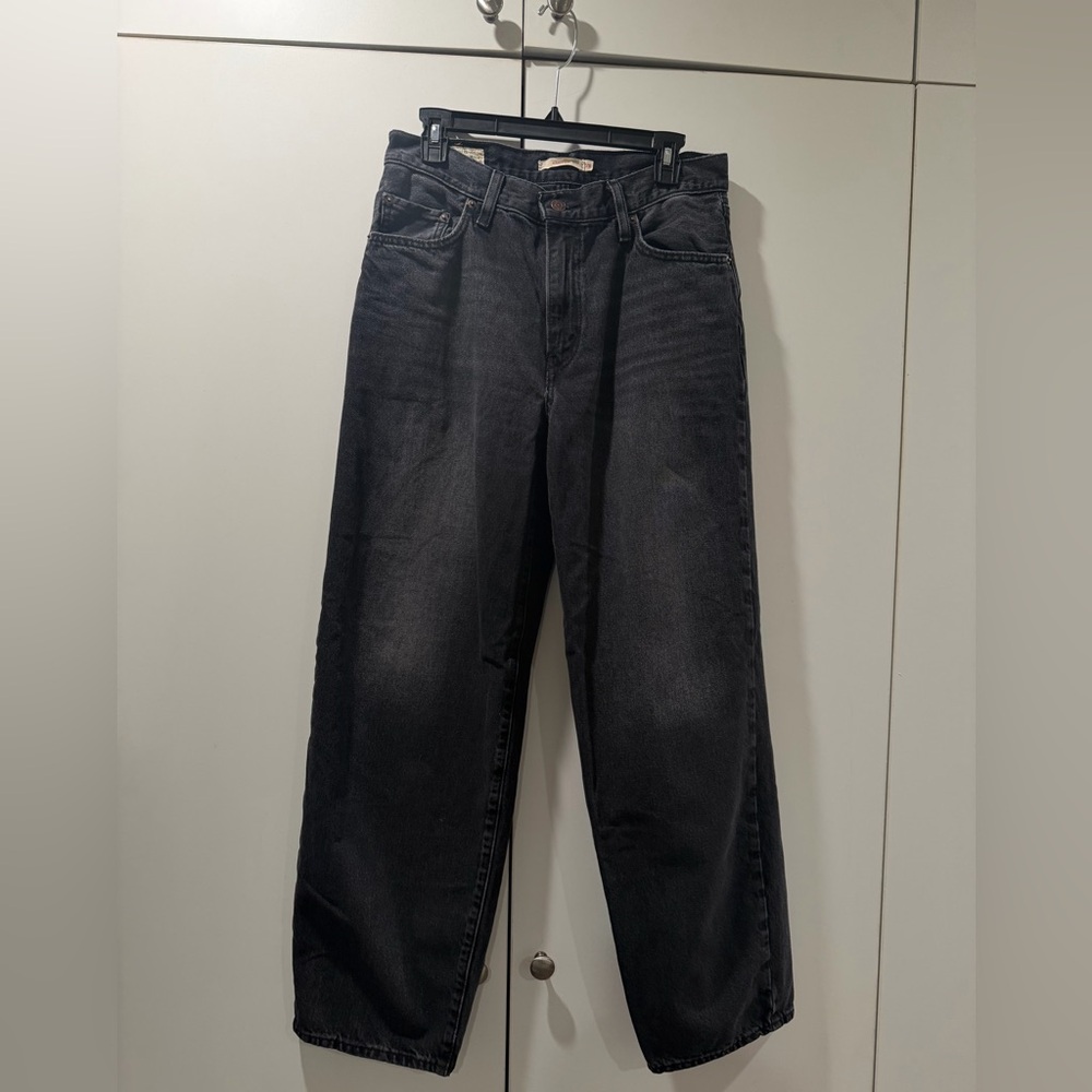 Levi's Women's Black Boyfriend Jeans